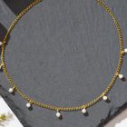 Goldkette mit Perlen
